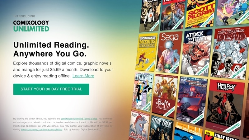 Comixology Unlimited