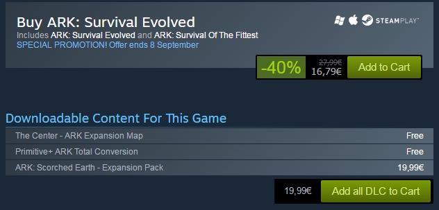 arc-survival evolved-dlc-price