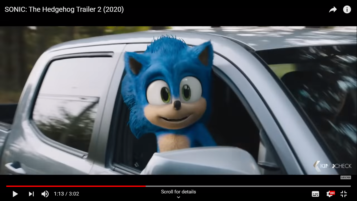 New Sonic the Hedgehog Movie Trailer Features a Redesigned Sonic With  Bigger Eyes, Concealed Teeth